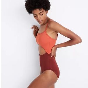 NWT (and liner) Madewell Cutout Swimsuit